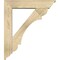 Ekena Millwork Olympic Traditional Rough Sawn Bracket w/ Offset Brace, Douglas Fir, 6"W x 26"D x 30"H BKT0604X26X30OLY01RDF - alternate 4